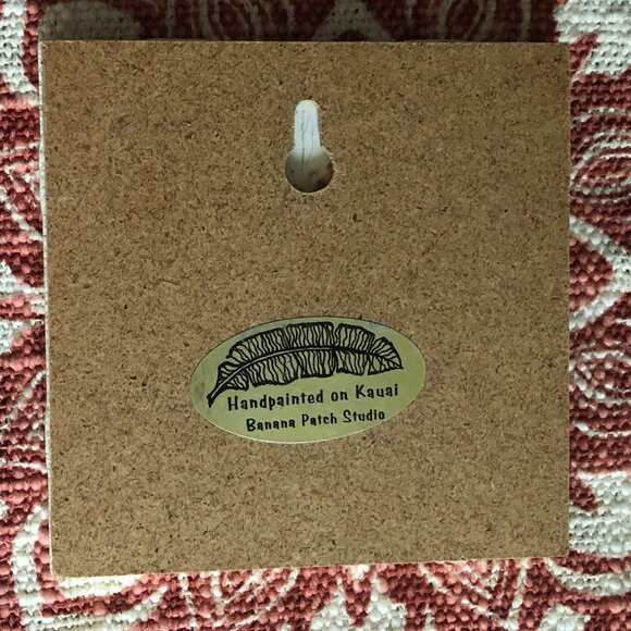 Aloha Angel Blessing Ceramic Tile From the Banana Patch Studio Kauai - Picture 5 of 7